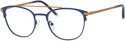 Ernest Hemingway H4832 - Gafas de lectura redondas para mujer, color azul marino/bronce, 1.929 in
