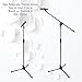 LyxPro Microphone Stand Boom Arm Tilting Rotating Floor Podium Stage or Studio Strong Durable And Foldable Height 38.5