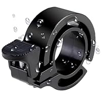 Schwarze MTB Mini-Fahrradklingel – 2024 Neuauflage, 100dB Laute Fahrradklingel für Mountainbikes