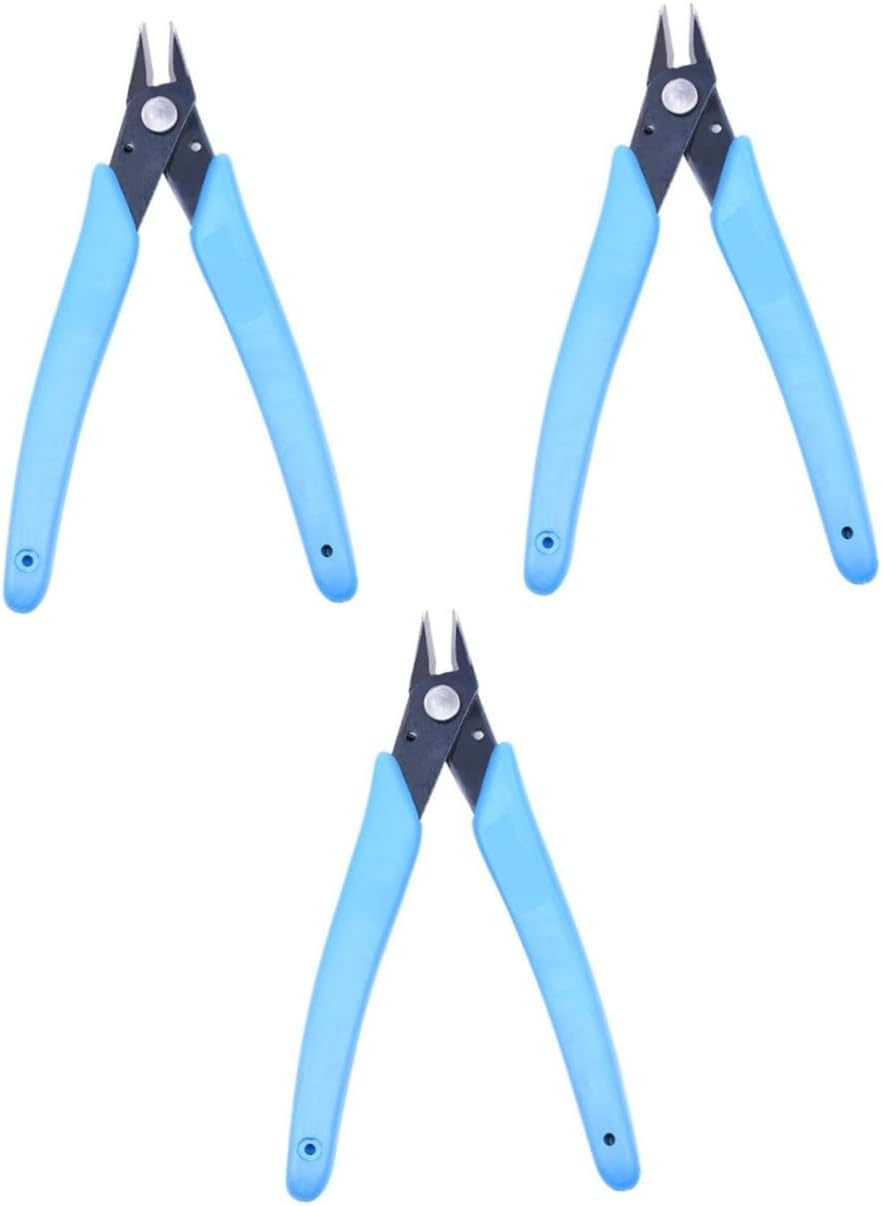 minkissy 3Pcs Mini Pliers Set Kit The Manicura Blush Set Manicure Clippers Fingernail File Manicure Pedicure Kits Fashion Nail Art Pliers Metal Removal Pliers Nail Art Tool Mother of Pearl