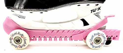 RollerGard Ice Skate Guards, One Size Fits Most, Pink - Thumbnail 2