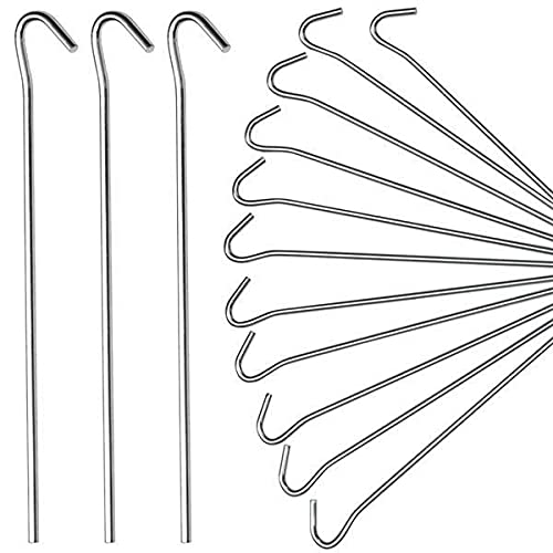 Yaheetech 50 Picchetti per Tenda in Ferro Zincato