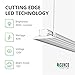 Sunco 12 Pack Linkable LED Utility Shop Light, 4500 LM, 4000K, 4 FT, 48 Inch Integrated Fixture for Garage, 40W Equivalent 150W, Surface + Suspension Mount