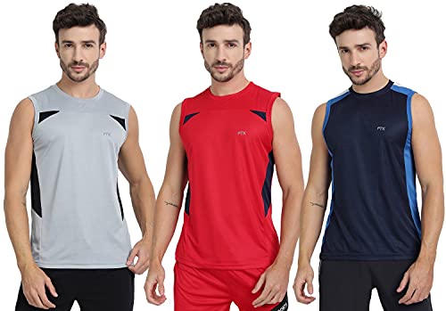 Image of FTX Men's Solid Regular Fit T-Shirt