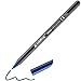 Produktbild edding 1200 Fasermaler fein - stahl-blau - 1 Stift - Rundspitze 1 mm - Filzstift zum Zeichnen und Schreiben - für Schule, Mandala