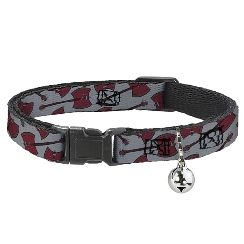 Collar de gato con campana para evitar pérdidas con diseño Adventure Time 2