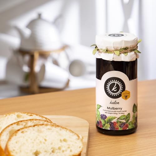 Image of KALON 100% Natural Mulberry Preserved Honey | No Added Sugar and Preservatives | Berrylicious Flavour - 300 gm