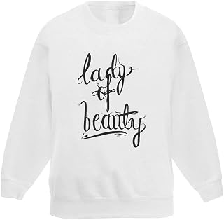 Azeeda 'Lady Of Beauty' Kid's Sweatshirt/Jumper (7-8 Years) (KW00027831)