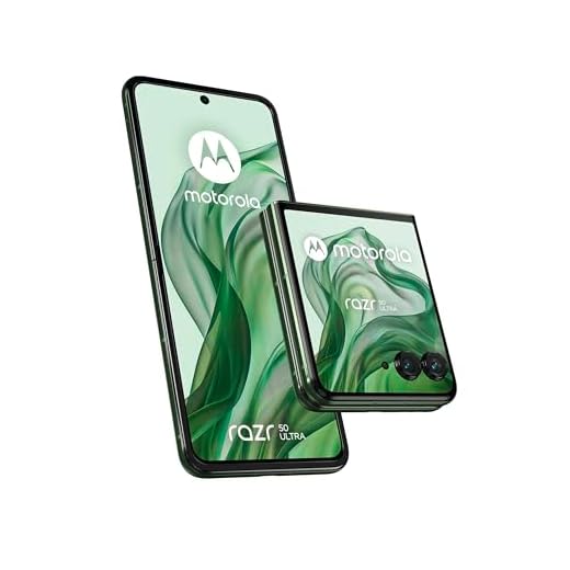 Motorola Razr 50 Ultra (12/512 GB, AI, display esterno 4.0’’ pOLED, interno 6.9" pOLED, 50+50MP, IPX8, Qualcomm Snapdragon 8s Gen3, 4000mAh 45W, wireless 15W, 5G, Dual SIM, Android 14) Spring Green
