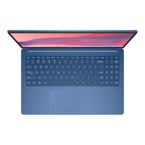Image of ASUS Chromebook CX15 Laptop, 15.6 inch (1920 x 1080) FHD Display, Intel N50 Processor, 4GB LPDDR5 RAM, 128GB eMMC Storage, ChromeOS, Wi-Fi 6, Bluetooth, Forging Blue, TWE 64GB Micro SD Card