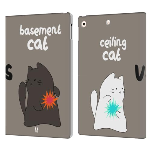 Étui portefeuille chat de plafond iPad 10.2 protection cuir Head Case Designs