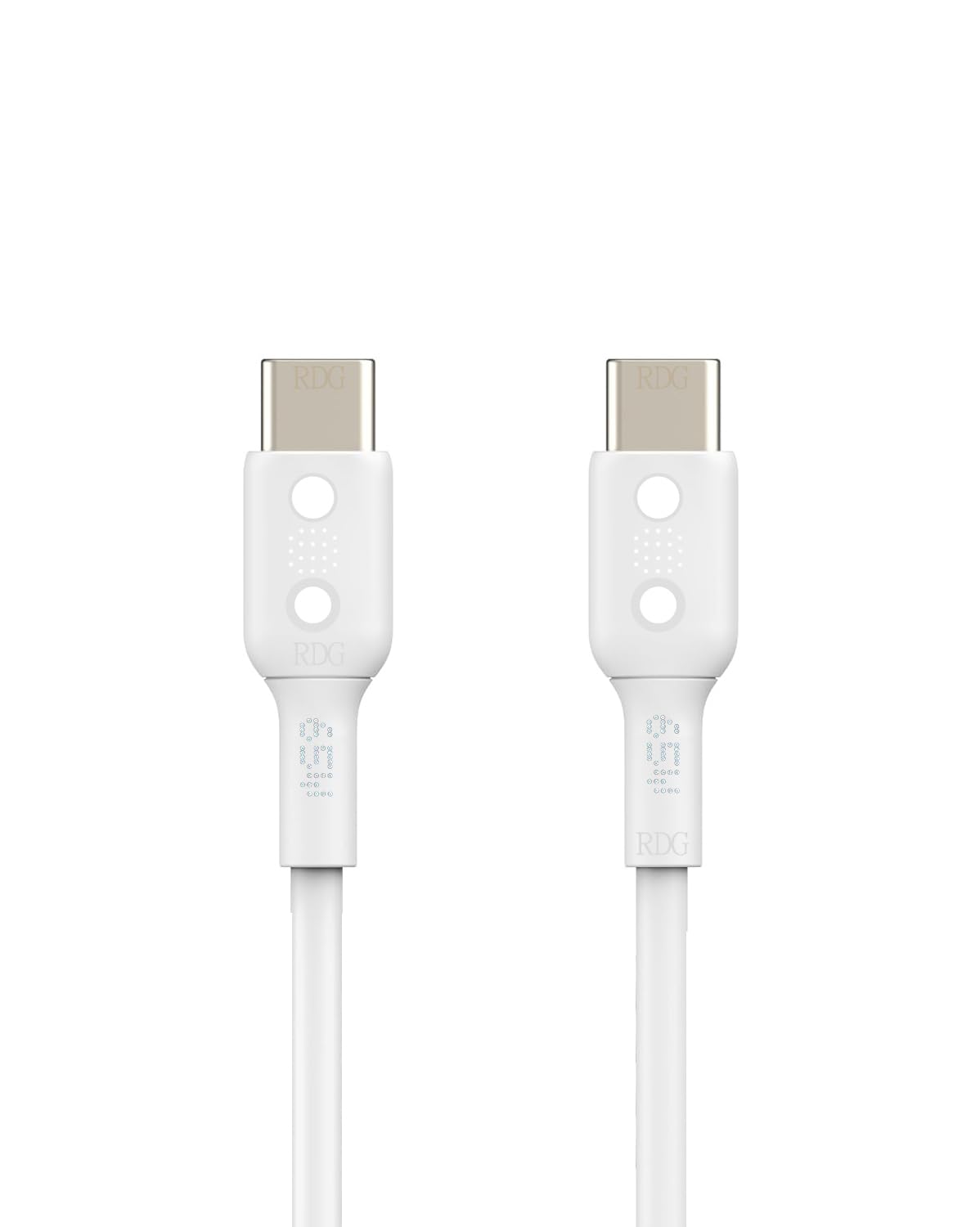 RDG CMF Type-C to C Cable With Super Fast Charging & Data Transfer Compatible With CMF Phone 1(White)