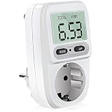 Fácil de usar: primero enchufe la toma de corriente en la pared y luego simplemente conecte el dispositivo en la toma de corriente inferior. Esto ahorra más tiempo en los cálculos tradicionales de electricidad y facilita un mejor cálculo de los dispositivos en el hogar.