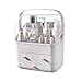 Produktbild Slinlu Makeup Organizer, Cosmetic Organizer Make up Aufbewahrung Halter mit Griff und Schublade auf Arbeitsplatte für Waschtisch Badezimmer Schlafzimmer Schrank Küche