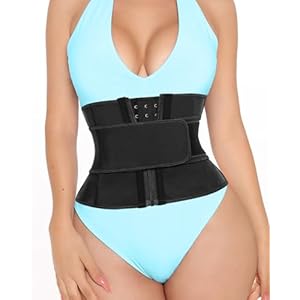 Short Torso Waist Trainer for Women Lower Belly Fat, Workout Fajas Colombianas Waist Cincher Corset