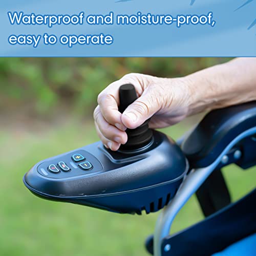 8 Pieces Joystick Controller Knob And Gaiter Wheelchair Joystick Button Cap For Mobility Scooter Electric Drive Wheelchair Accessories, Black #TOP3