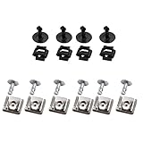 Motorschutzschrauben - Für Lochgröße 8,9 mm / Kopfgröße 18 mm / Schaftlänge 21 mm Federmuttern - Kopfgröße 25mm / Schaftlänge 5mm