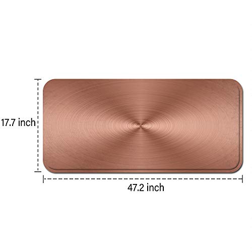 Lonsant Kitchen Mat Cushioned Anti-Fatigue Kitchen Rug,Abstract Copper Background,Bath Doormat Runner Carpet Standing Mat For Kitchen,Floor,Home,Office,Desk,Sink,Laundry #TOP1