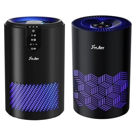 FreAire Air Purifiers for Home, Air Purifiers for Bedroom Up to 538 Ft²/h, Room Air Purifier with 3-in-1 Filter for Smoke Pet Dander Odors with Sleep Mode Timer Fragrance for Bedroom Cover