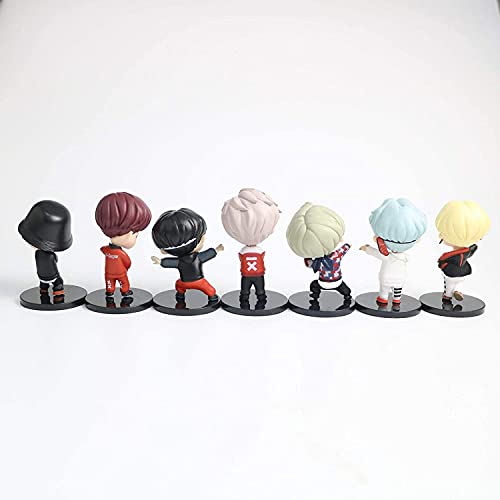UUUPSL, Mini Figure, 7 Pezzi, Mini Topper per
