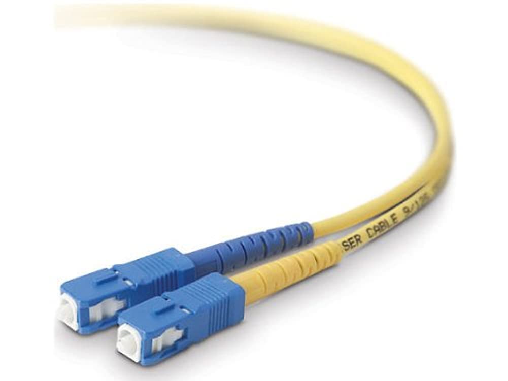 Belkin Duplex Fiber Optic Cable SC/SC;8.3/125; 10M