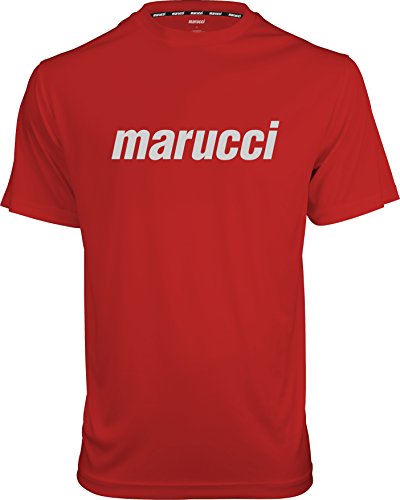 Marucci Adult Dugout Tee, Red, X-Large