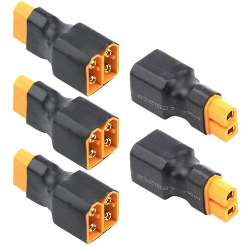 WMYCONGCONG 5 PCS No Wire Adapter XT60 XT 60 Plug Parallel Connector
