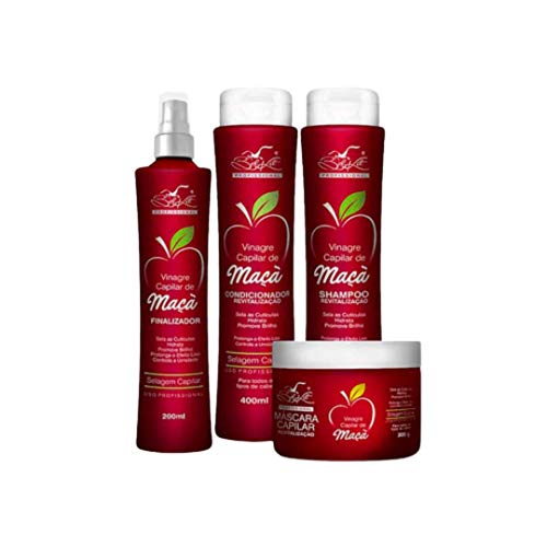 Kit Capilar Profisional Vinagre de Maçã