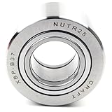 Parts and Parts Stützrolle NUTR25 25x52x25mm, ISO 12044, Laufrolle ohne Axialführung, ohne Innenring, Passt zu gehärtet und geschliffenen Laufbahnen, ideal für hohe radiale Belastungen