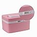 EVERTOP Medicine Cabinet with Coded Lock and Divided Compartments, Pink