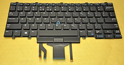 Preisvergleich Produktbild DELL F2X80 Tastatur Notebook-Ersatzteil - Notebook-Ersatzteile (Tastatur, US International, DELL, Latitude E5450, E7450)