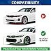 XPHAZZ G20 LCI M340i Front Lip Compatible with (2023-2026) 3-Series G20 LCI Sedan 330i M-Sport Facelift ABS Gloss Black Bumper Splitter