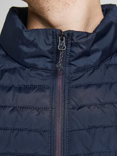 JACK & JONES Herren Jjemulti Bodywarmer Collar Steppweste, Navy Blazer, 6XL EU