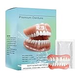 Silicone Full Denture Set, Moldable Dentures, Premium Dentures, Silicone Reline Denture Set, Denture Silicone Reline Kit (1)