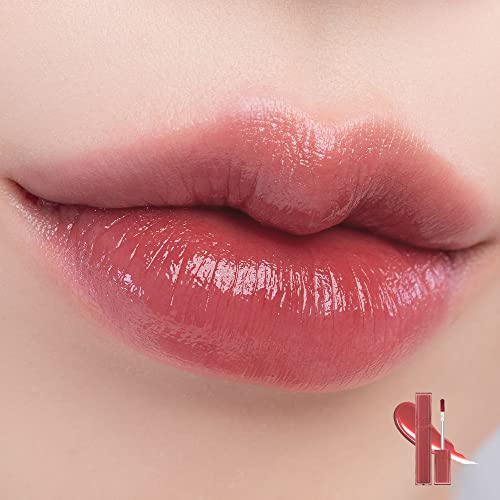 rom&nd Dewyful Water Tint Lip Gloss (8 Colors) 5g (03 IF ROSE) - Image 3