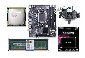 Xtra Lyf h61 Motherboard Combo kit i5 3470 Processor+ 512 SSD+ 8gb DDR3 Desktop Ram+ Free CPU Fan (with 3 Years Warranty)