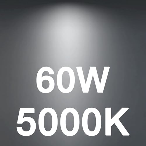FLSNT - 60W Equivalent LED Bulbs, Dimmable G16.5 E12 LED Bulbs, 550LM, CRI90, 5.5W, AC 120V, Pack of 6, Daylight 5000K by FLSNT - Used condition - Image 9