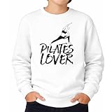 the Fan Tee Sudadera Infantil Sin Capucha de Niño Niña Deportes Pilates Regalo Divertido, Entrenamiento,relajación Yoga Deportiva 007 11 años