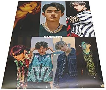 SuperM Kpop Photo Posters Sticker Set