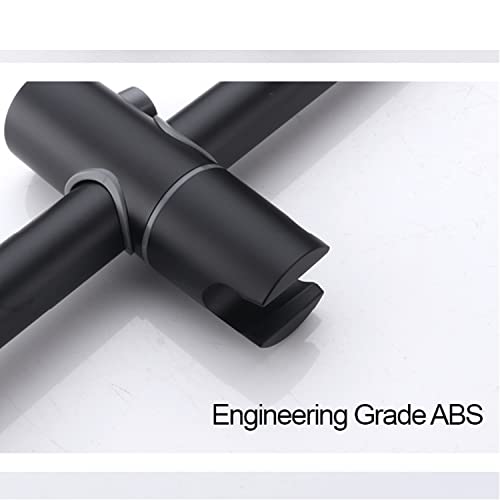 Bangpu Matte Black Shower Slide Bar, Bathroom Shower Slide Bar With Adjustable Handheld Shower Holder Wall Mount, Stainless Steel Slide Slide Bar Drill-Free Mounted #TOP5