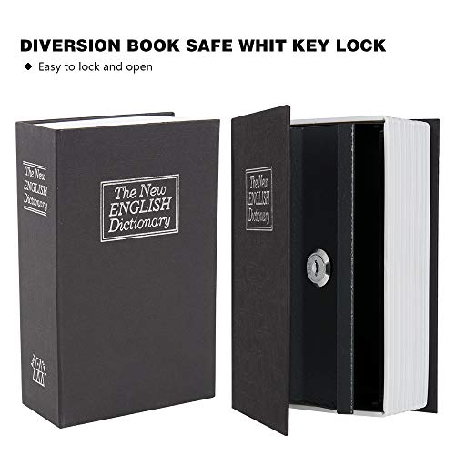 Kyodoled GT-CBBK-M-BLACK Book Safe With Key Lock thumb #2