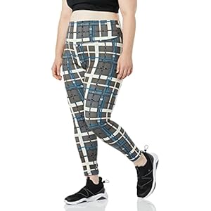 Champion Women’s Making The Cut Season 3 Episode 2 Collab Curtis’ High-Rise Plaid Printed Leggings