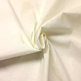 Muslin Fabric Natural 100% Cotton Fabric 60' Wide by The Yard (5 Yard)