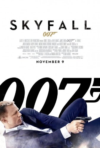 SKYFALL (2012) Original Authentic Movie Poster - 27x40 - Dbl-Sided - Rolled - Daniel Craig - Judi Dench - Javier Bardem - Ralph Fiennes - James Bond 007