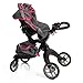 Mommy & Me Socutie Doll Stroller with Swiveling Wheels & Adjustable Handle. 31" Tall, Carriage Bag Included