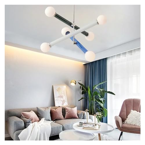 Iluminación colgante de techo estilo Art Deco moderna para salones 4