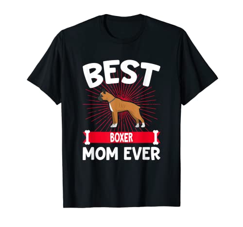 Mejor Boxer Mamá Camiseta