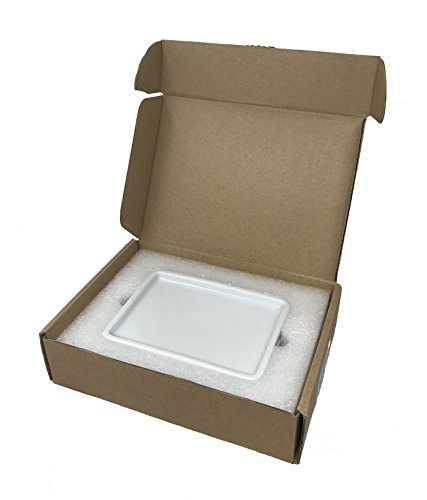 Tetra-Teknica Less Is More Series Sd-2P Porcelain Soap Dish, Color White, 2 Per Pack #TOP3