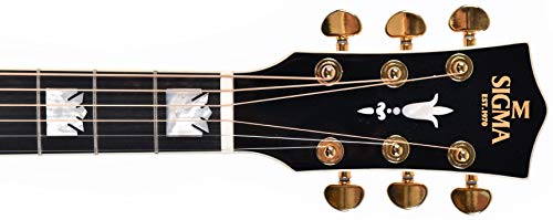 Sigma SGJA-SG200 – Guitare acoustique Jumbo – Autumn burst (+ soft case) - Les Beatles, Paul McCartney, John Lennon, RIngo Starr, George Harrison Sigma SGJA-SG200 - Guitare acoustique Jumbo - Autumn burst (+ soft case) – Image 6