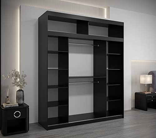 ABIKSMEBLE Monaco 200 Armadio con ante scorrevoli